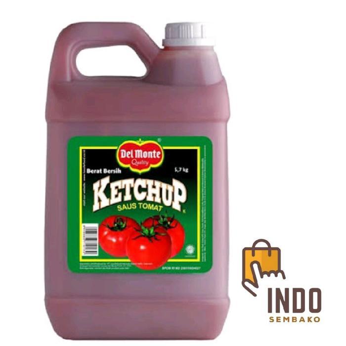 Del Monte Saos Tomat Jerigen 5.7 Kg / Delmonte Tomat Galon / Saus Delmonte Jerigen