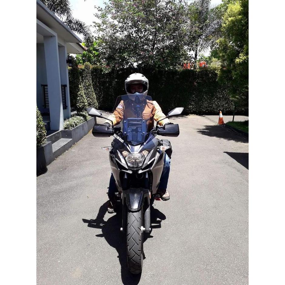 jual AKSESORIS WINDSHIELD VISOR MOTOR MODEL KAWASAKI VERSYS X 250 TOURER