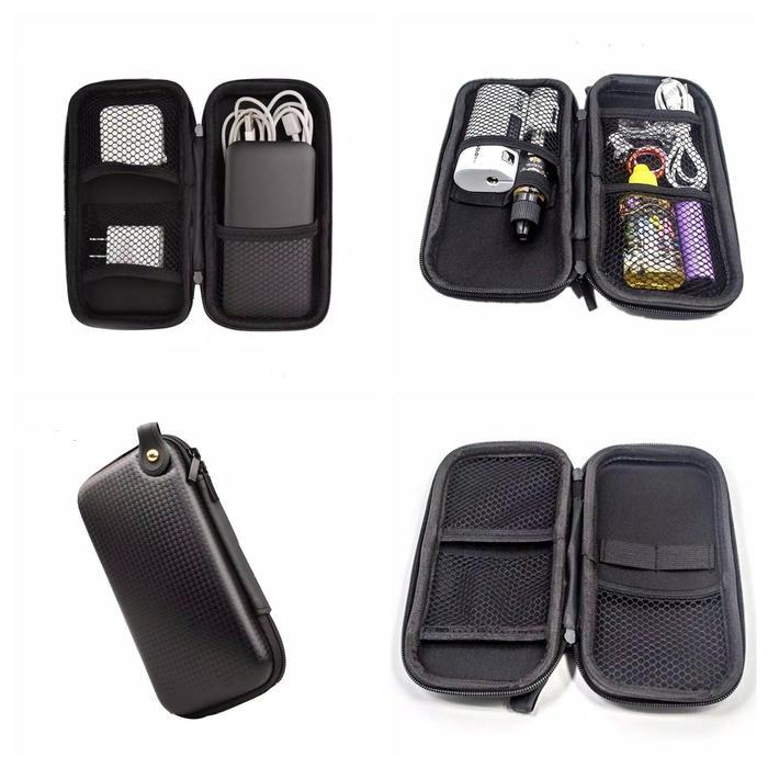 Premium Pouch Travel Bag Organizer Kabel Charger Vape Pod Power Tas Shockproof Original