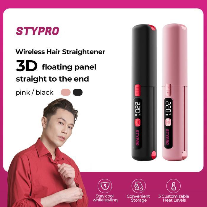 Philipskwok Choice <Special Price> STYPRO Wireless Hair Straightener - Catokan Rambut Portable