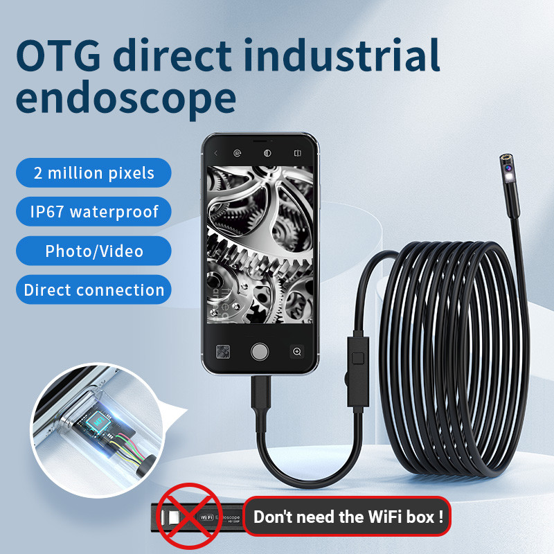 Endoscope Inspection Camera Micro USB/Type-C/IOS Mini Inspection Camera for IOS iphone Android