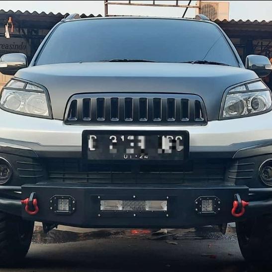 Tanduk Depan Custom Rush/Terios Lama Led Lampu Tembak