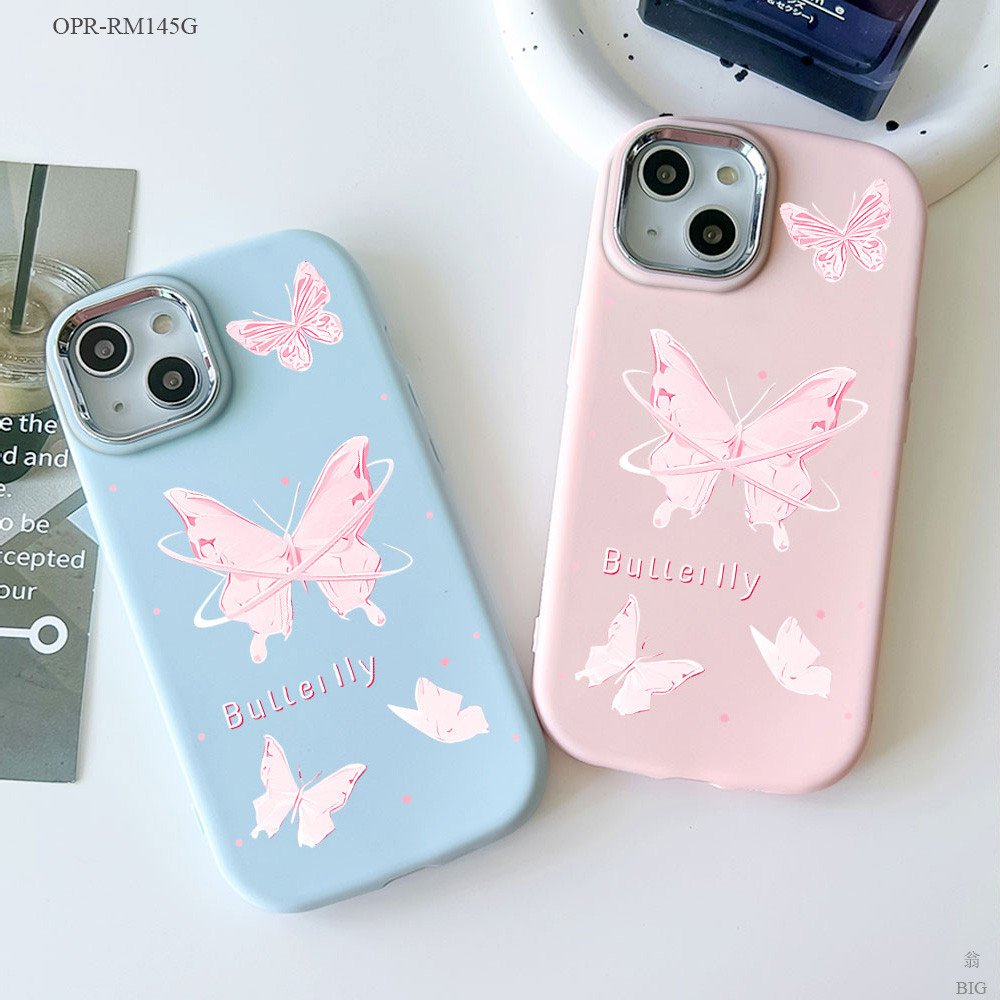 Casing Kupu-Kupu Untuk For Realme C71 C73 14 14T 5G Case Phone Soft Kesing Cesing BIG C5 5690