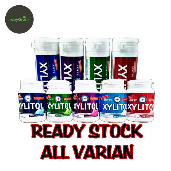 "New" lotte xylitol 58gr / permen Lotte xylitol isi 40pc / permen penyegar