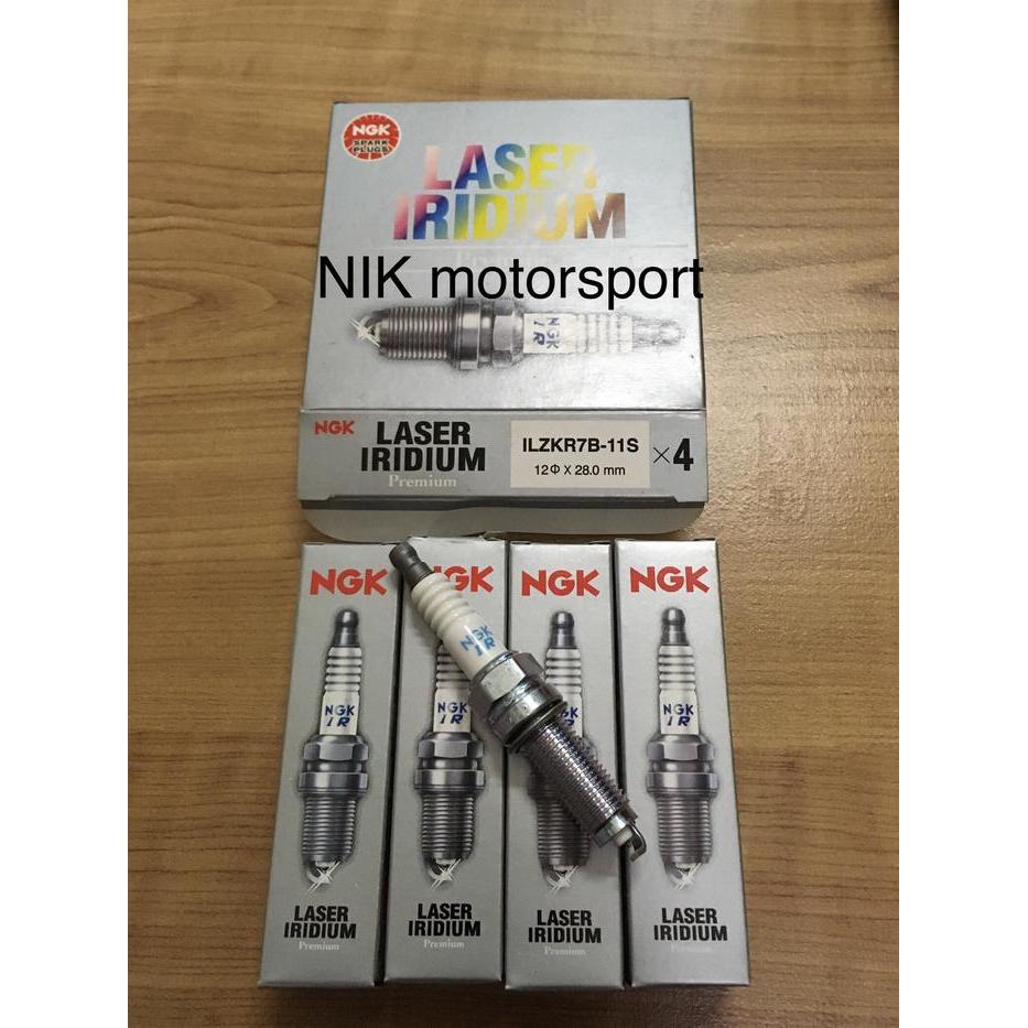 Ngk Busi Laser Iridium Ilzkr7B-11S 4Pcs
