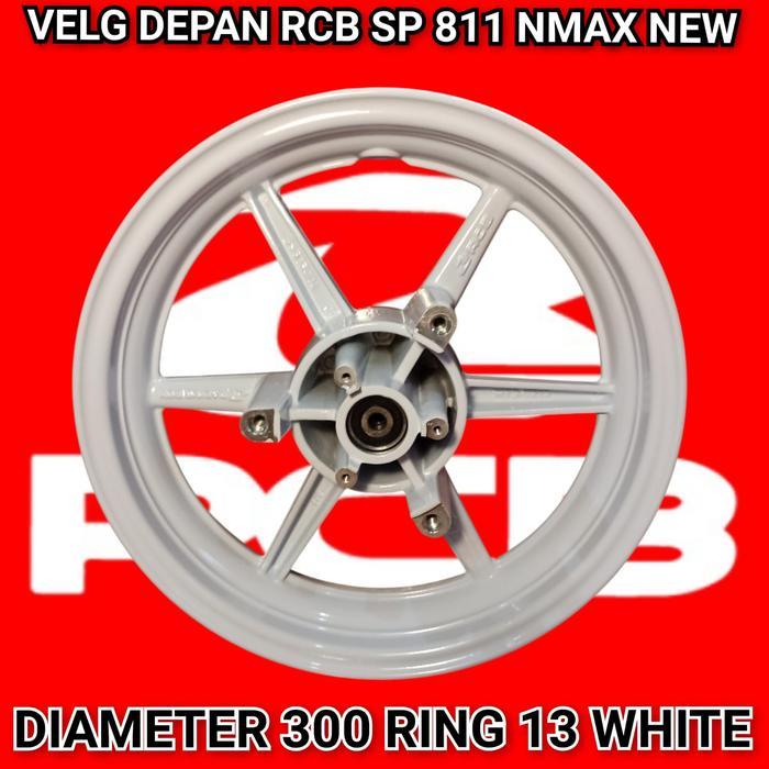 Velg Depan Rcb Nmax New Diameter 300 Ring 13 Sp 811 Putih - Original Racing Boy
