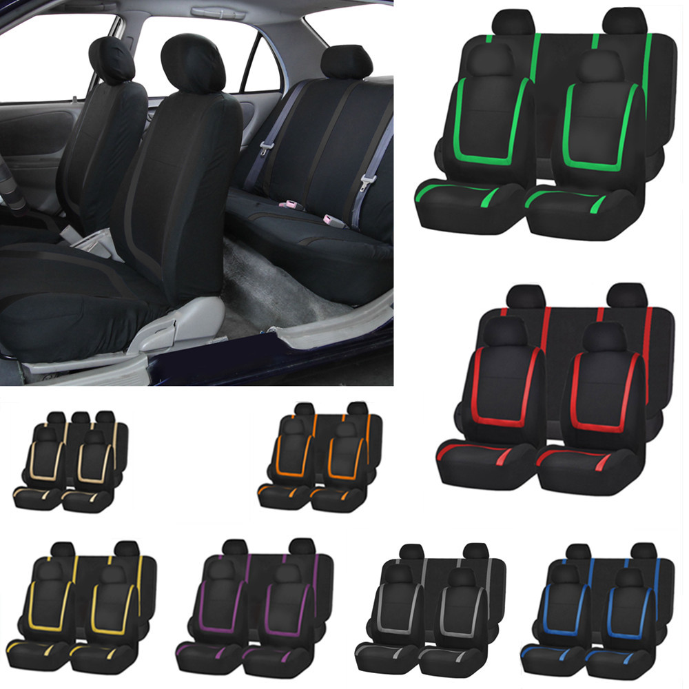 Penutup Tempat Duduk Mobil Kain untuk Peugeot 508 207 307 407 3008 206 2008 208 Sw 308 107 301 408 5