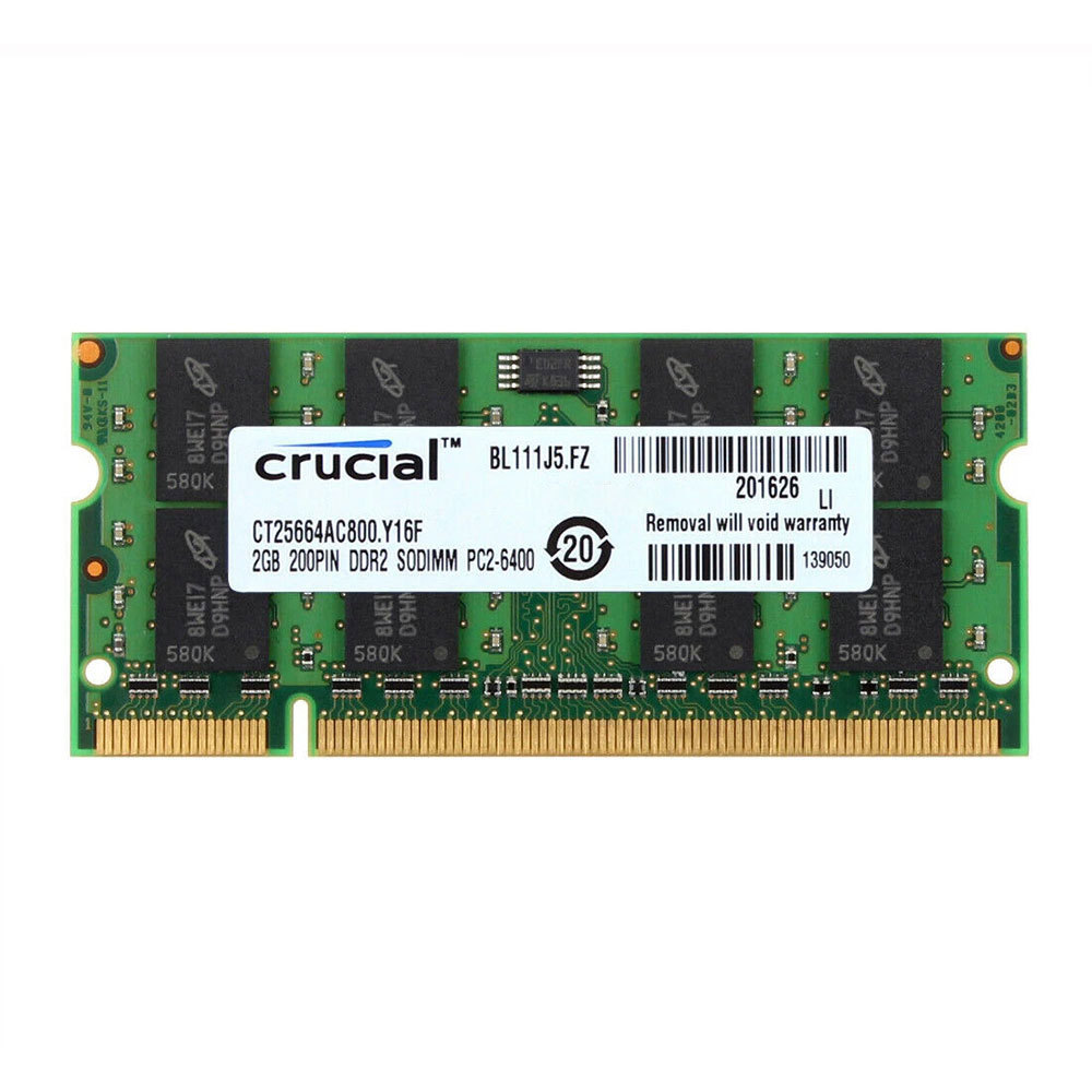 Crucial Laptop DDR3 DDR3L RAM 8GB 4GB 2GB 1066MHz 1333MHz 1600MHz PC3L-12800 10600 8500 SODIMM