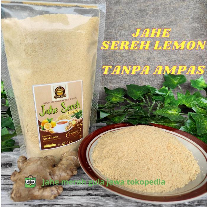 Bubuk Jahe Sereh Lemon Wedang Jahe Minuman Tradisional