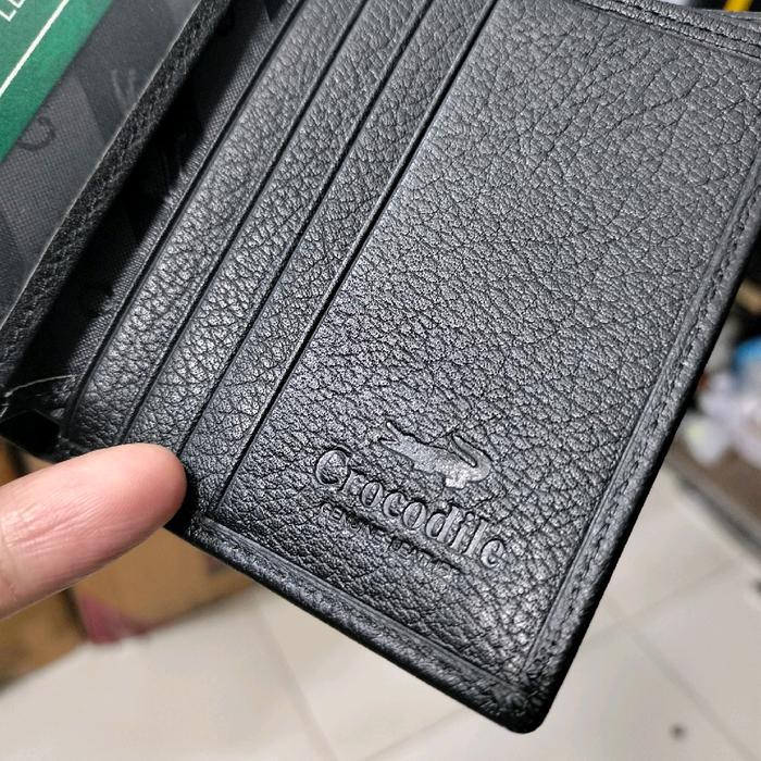 Sale Crocodile Dompet Pria Dan Wanita Kulit Asli Model Berdiri / Dompet Berdiri Kulit Asli To Pria