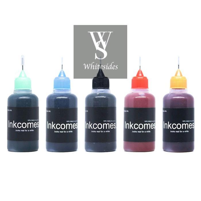 NEW PRODUCT 20ML WARNA - INKCOMES COLORS TINTA TATTOO TEMPORARY TEMPORER INKBOX