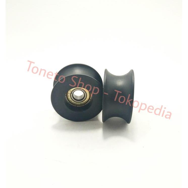 Terlaris U Groove Pulley Roller Bearing / Wheel Ball Bearing Bu0840 ~ Z20 Shaft