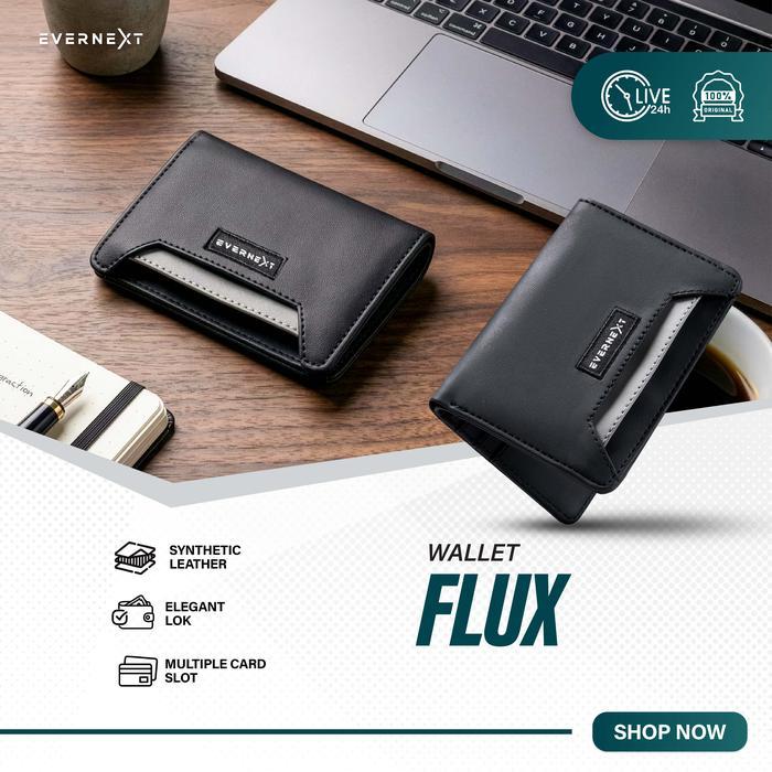 Eiger - Dompet Lipat Pria Waterproof Dompet Pendek Pria Dompet Pria Anti Air Flux Wallet Dompet