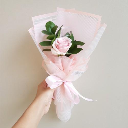 buket mawar asli 1 tangkai fress rose