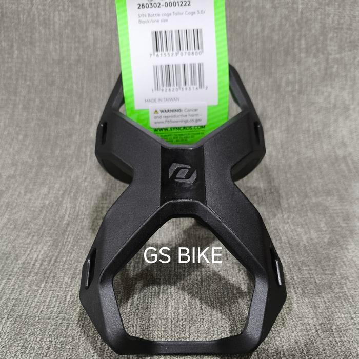 SYNCROS TAILOR 3.0 Bottle Cage Tempat Botol Minum Bidon Sepeda Side Entry
