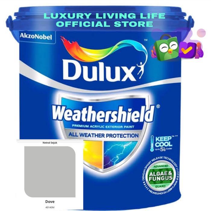 Dulux Weathershield Dove 2,5L Gallon Tinting Css