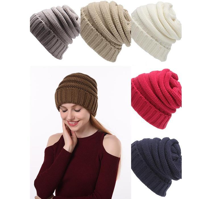 Kupluk Cc Beanie Knitted Hat Topi Dewasa Bahan Rajut Baret #Gratisongkir