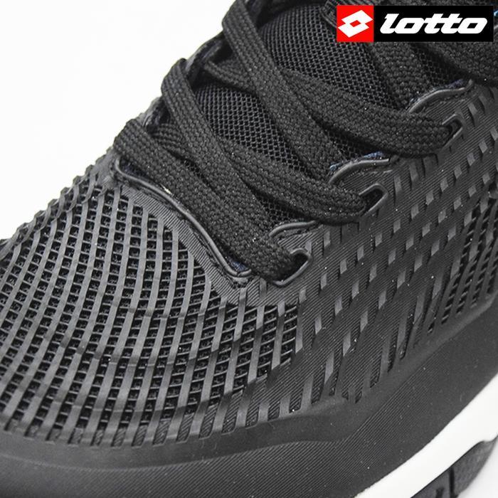 Sepatu Tenis Lotto Caleb Black