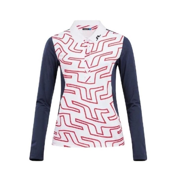 Baju Golf Wanita Tangan Panjang Polo Golf Woman Longsleeve #Gratisongkir