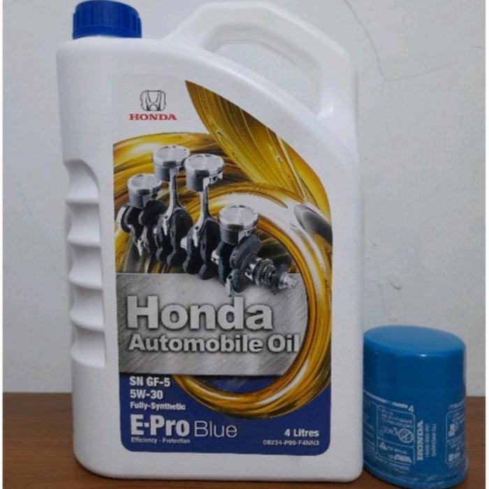 Oli Honda E pro Blue 5-30w + Filter Oli