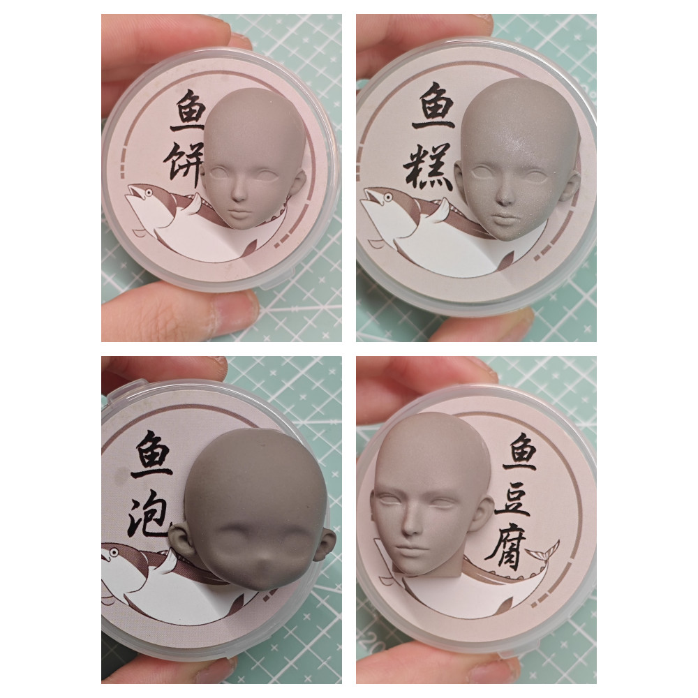 UltraLight Clay Doll Face Silicone Mold Ceramic Doll Making Tool DIY Handwork Polymer Clay Animation
