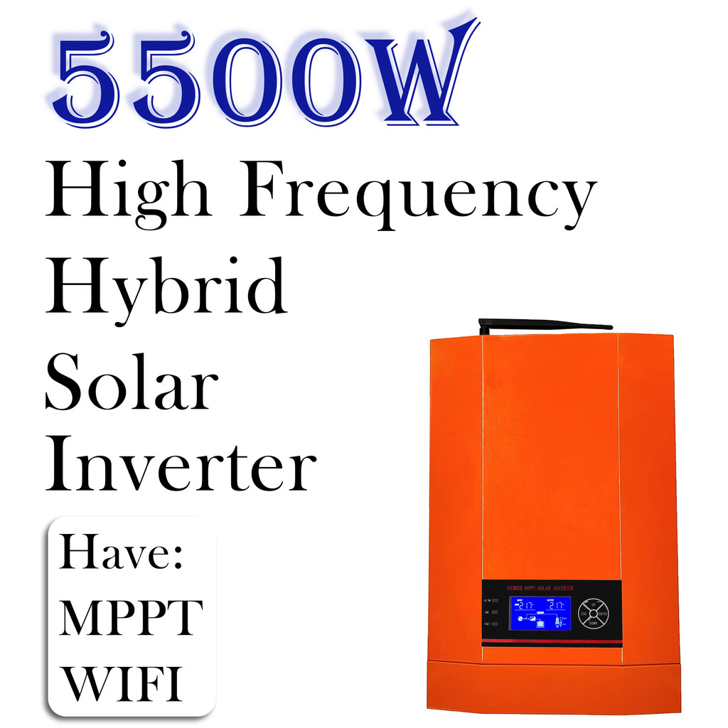 48VDC 220VAC 240VAC 5500W Hybrid Solar Inverter Off Grid Invertor UPS