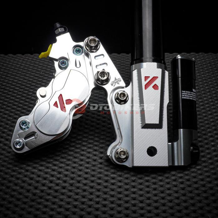 Breket Kaliper Axial 4P 4 Piston Mio 260 Mm Buttom Shock Ktc Kyta Sff 20 (Untuk Brembo Natsumi Dll)
