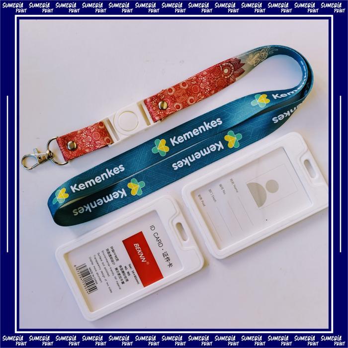 Lanyard Tali Gantungan Id Card Kemenkes (Kementerian Kesehatan)
