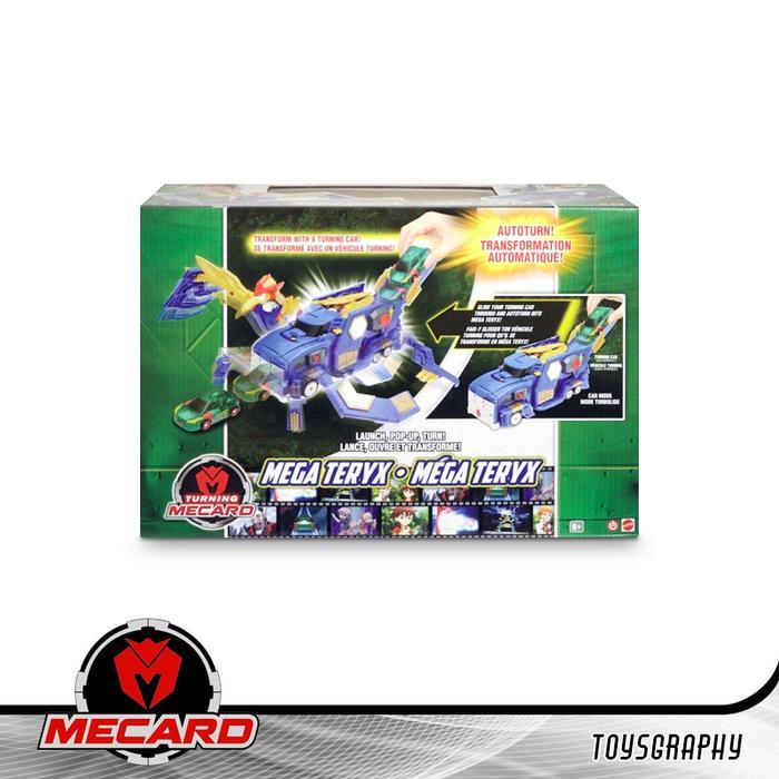 Turning Mecard MEGA TERYX Mecanimals Vehicle