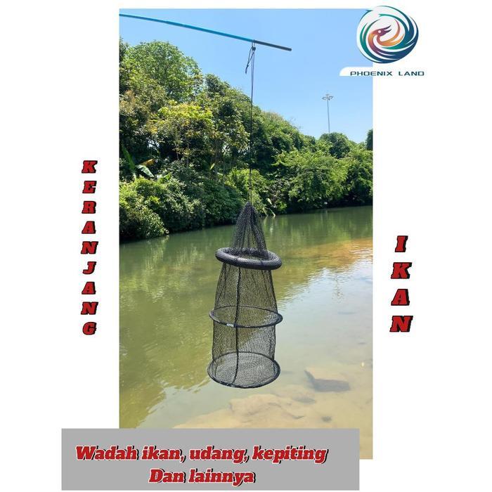 Koja Lipat Premium - Korang Wader Premium - Keramba Ikan Wader - Kempis Wader - Wadah Ikan Phoenix