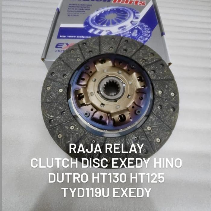 CLUTCH DISC EXEDY HINO DUTRO HT130 HT125 TYD119U EXEDY PLAT KOPLING EXEDY