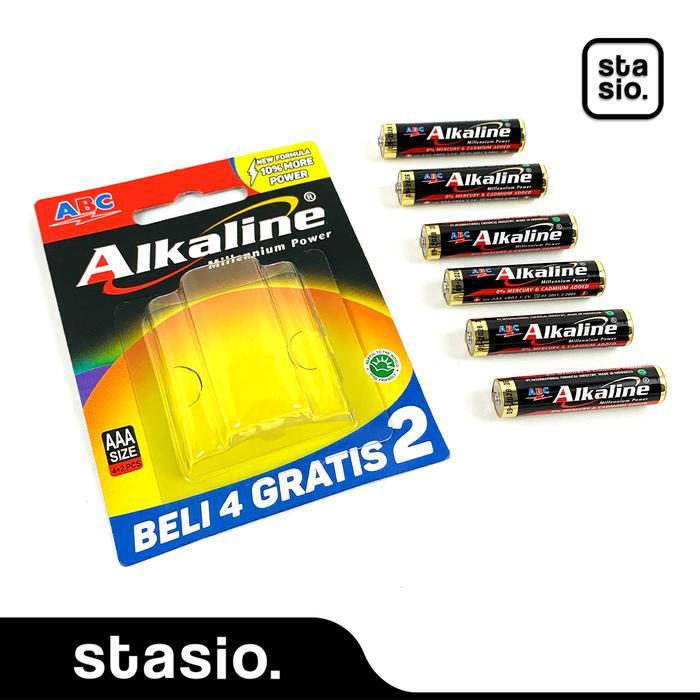 "New" Baterai Alkaline AAA / A3 / Battery ABC Alkaline LR03/AAA