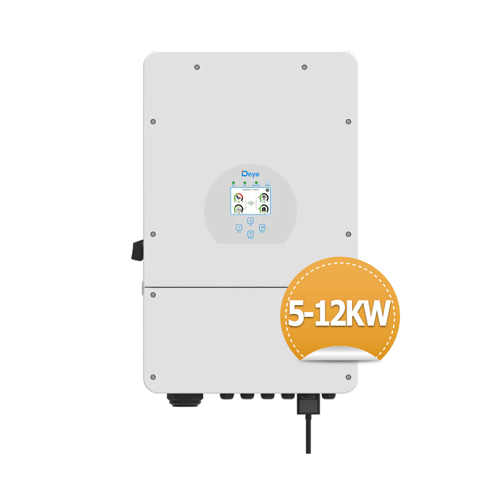 2024 hot sale hybrid solar inverter 48v 5kw 6kw 8kw mppt solar inverter hybrid 10kw 12kw deye hybrd 