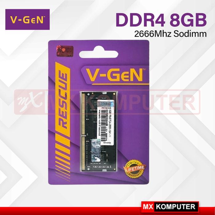RAM Vgen DDR4 8GB 2666 Mhz Sodimm Laptop