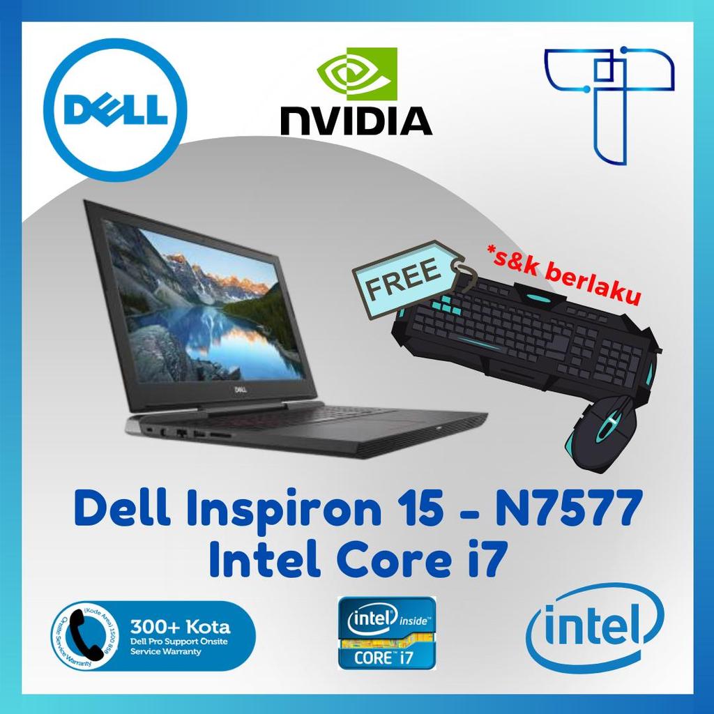 Laptop Dell Gaming Note Book Inspiron 15 N 7577 - Core i7