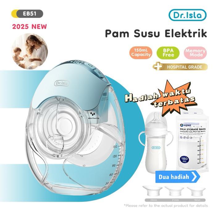Ture QuietDr.isla pompa asi elektrik pumping handsfree pompa asi untuk bayi pompa asi elektrik