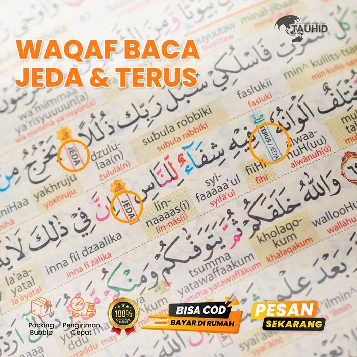 Top Bundling Duo Latin 4 Code A5 + Iqro QR - Mushaf Alquran Latin dan Terjemahan