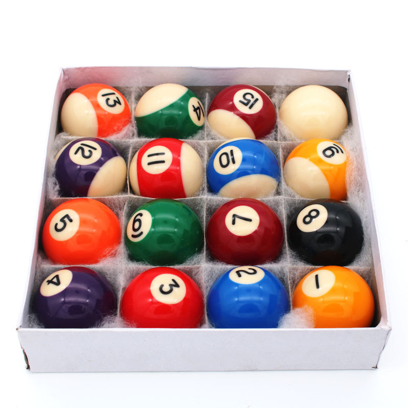 16pcs/box 50.8mm Billiard Pool Ball set