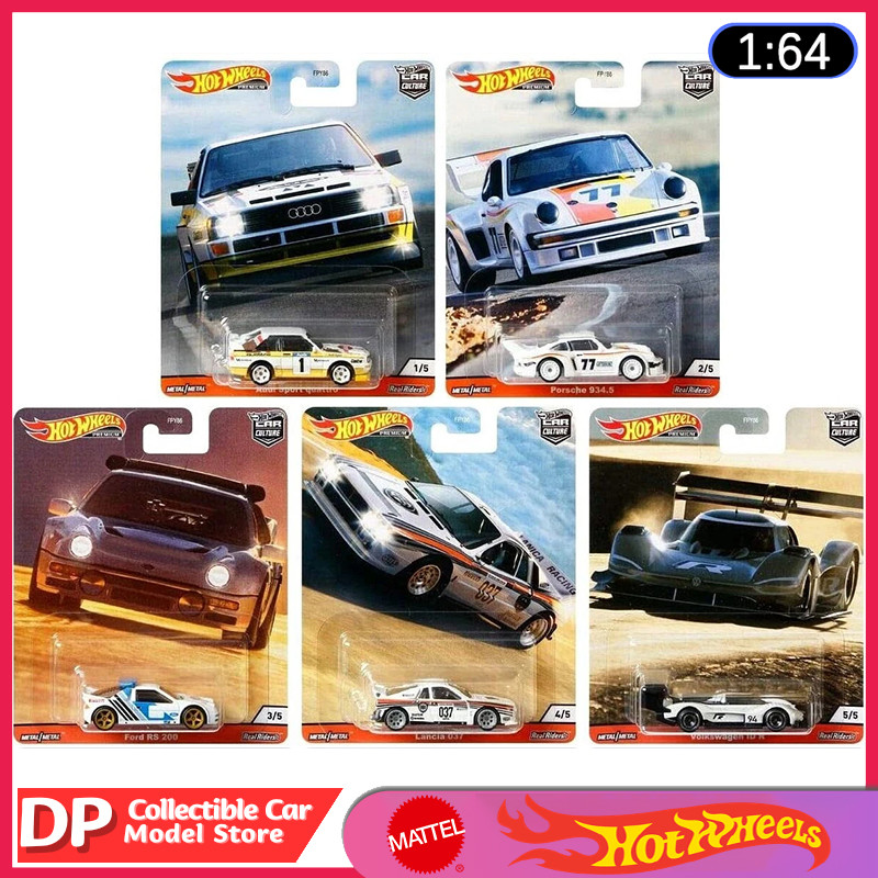 Hot Wheels Premium 2020 Car Culture Thrill Climbers Series Set Audi Porsche Ford Lancia Volkswagen