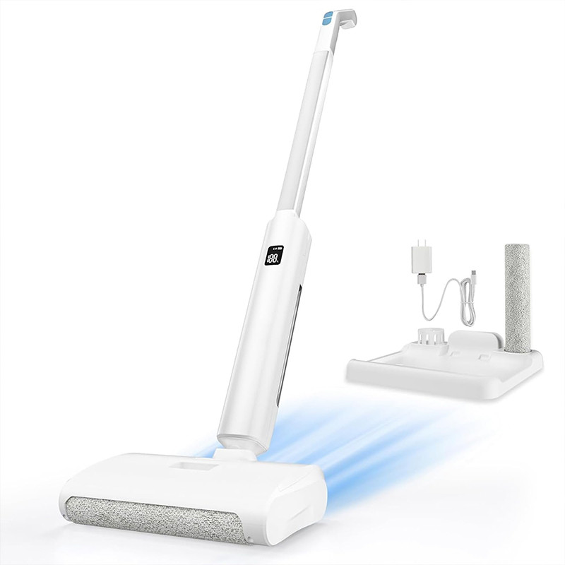 Stick Electric Mop Cordless Wet Dry Vacuum Floor Cleaner Mop Cleaning Cordless Mops for Hardwood