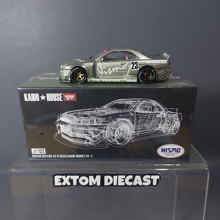 Kaido House Nissan skyline R34 Nismo Jade