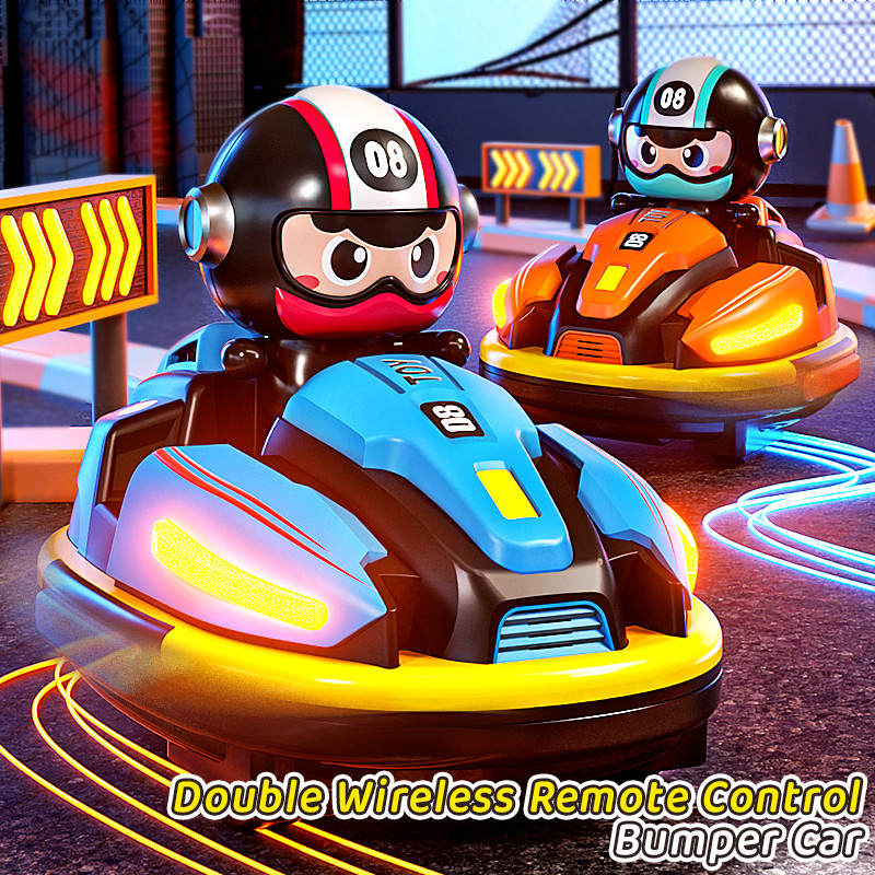 YIMI Remote Control Car Toys 2 Pcs Bumper Car RC Speed Bumper Cars 2.4 GHz Remote Controlled Ejector