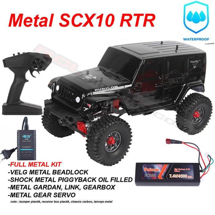 RBR/C SCX10 Rubicon RTR Carbon Frame Full Metal Kit Adventure rc car - RTR WP