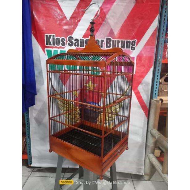 Kandang Burung Replika Kotak Istimewa