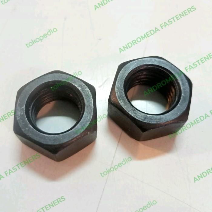 Best Seller Hex Nut M56 / Mur Baja Hitam M56 Grade 8.8