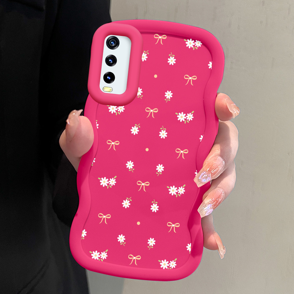 Casing Hp Untuk VIVO Y20i Y20S Y12S Y20 Y12A G 2021 Case Softcase Kesing Soft Cassing Mode Kupu Bung