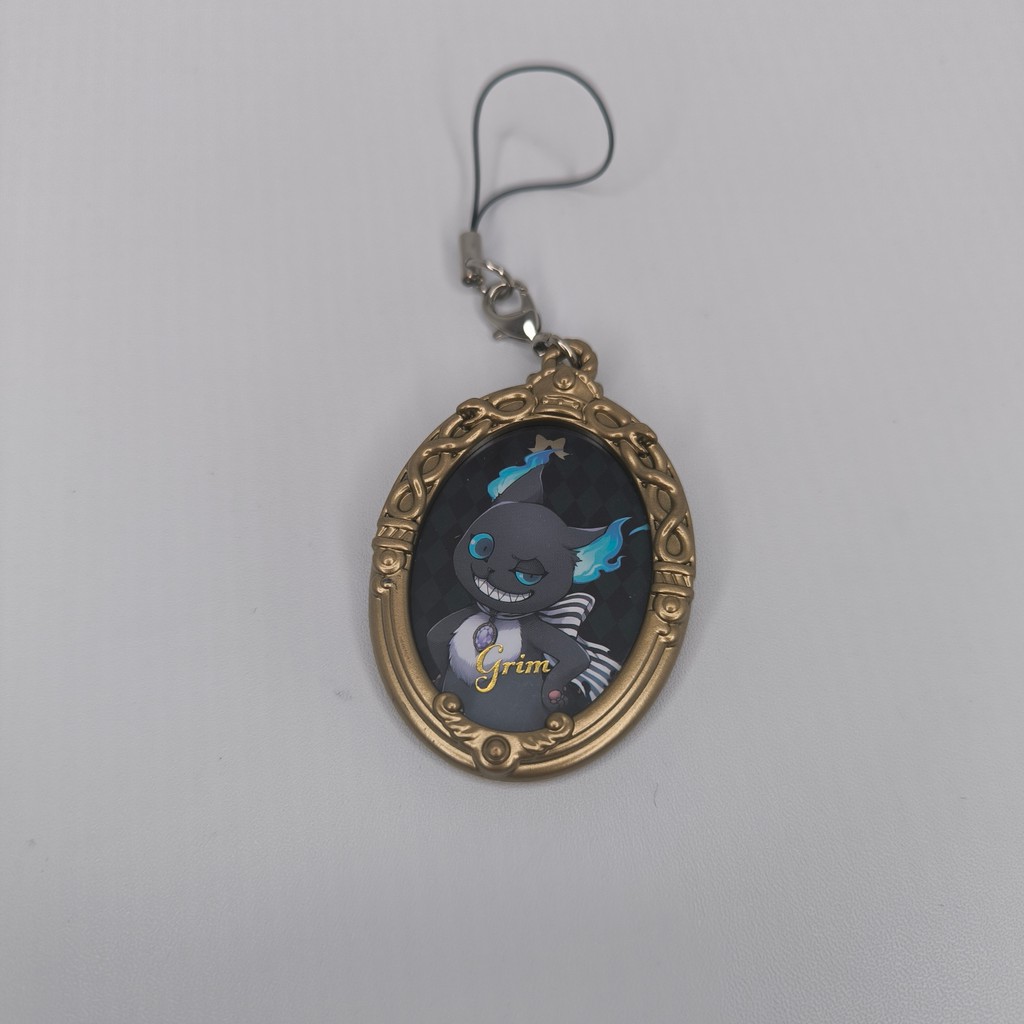 Frame Strap Keychain Disney Twisted Wonderland Grim