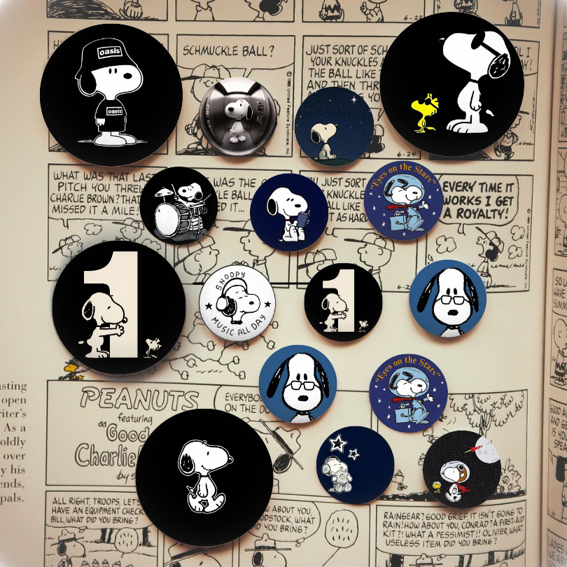 [DOMI WORLD] Pin Button Snoopy Peanuts Badges Vol. 3