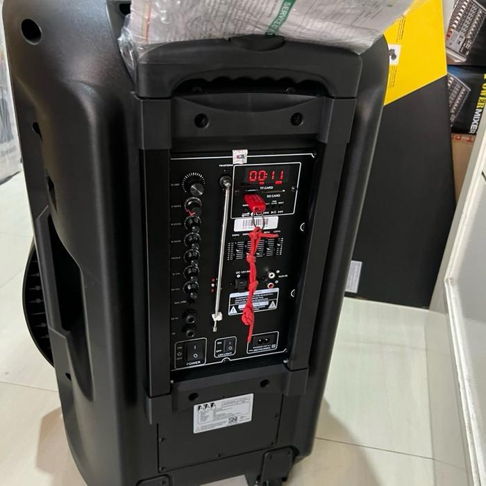 Speaker Aktif 18 Inch Portable Tanaka Diamond 18 Terpercaya