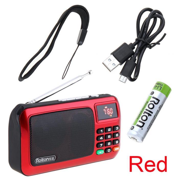 Mini Speaker + FM Radio - Super Bass Portable Z-12